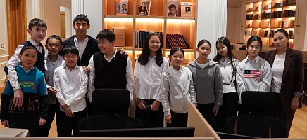 Юные исследователи посетили Архив Президента РК фото галереи 10